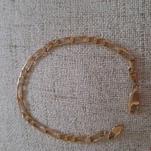 14K Gold Link Bracelet